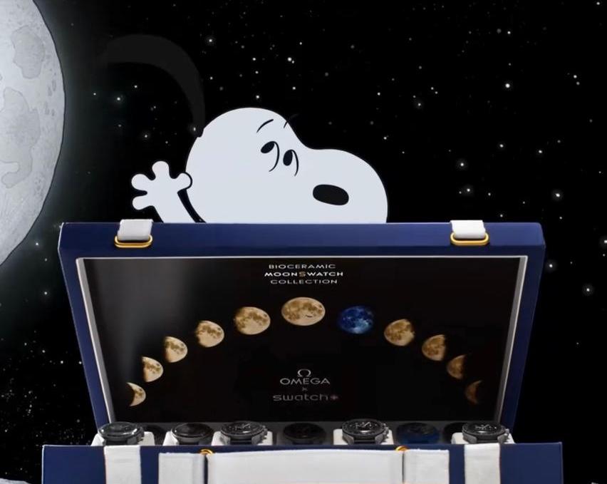 Omega x Swatch уже не остановить: появился первый тизер новой коллекции со Snoopy