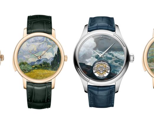 Vacheron Constantin представил новую коллекцию часов с циферблатами по мотивам Моне и Ван Гога