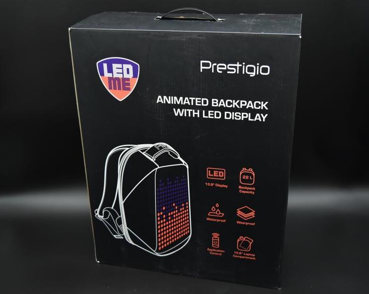Оригинальный рюкзак Prestigio LEDme с Bluetooth и LED